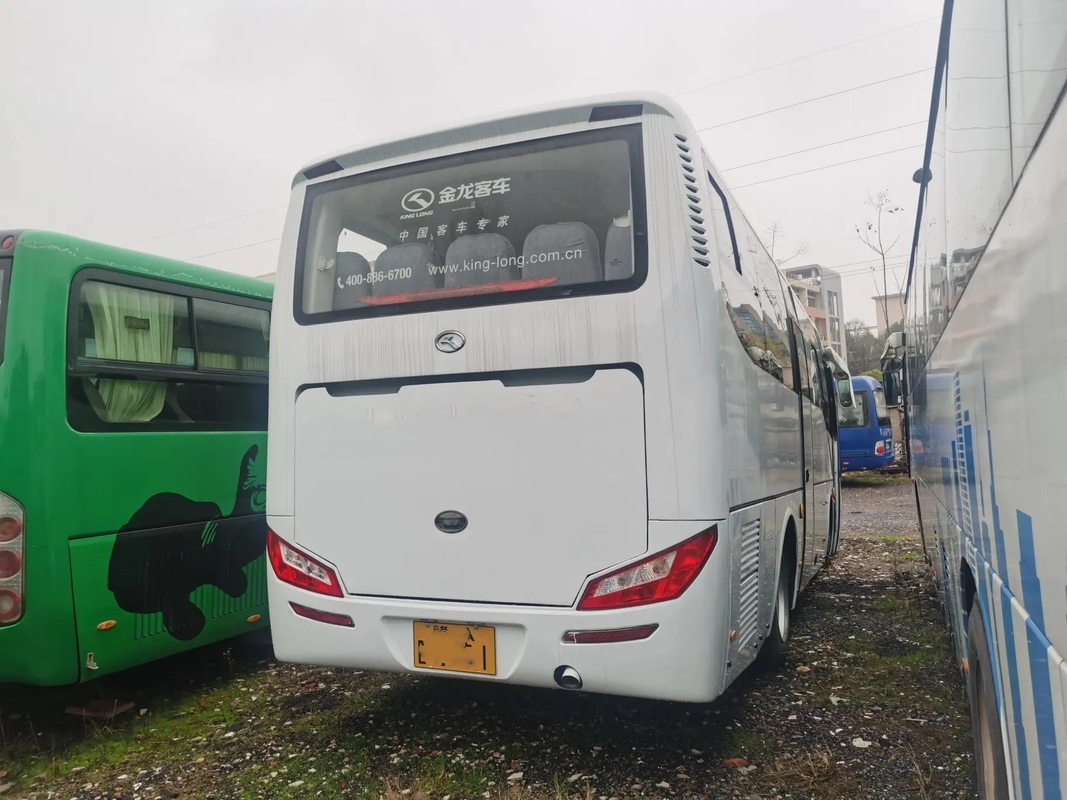 Transmisi Manual Bus Diesel Bekas Mesin Yuchai 31 Kursi Sealing Window 2nd Hand Kinglong Bus XMQ6802