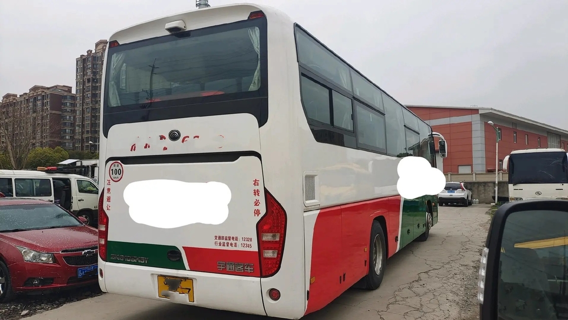 2nd Hand Coach 46 Kursi Mesin Wechai 10 Meter AC Satu Pintu Digunakan Yutong ZK6109