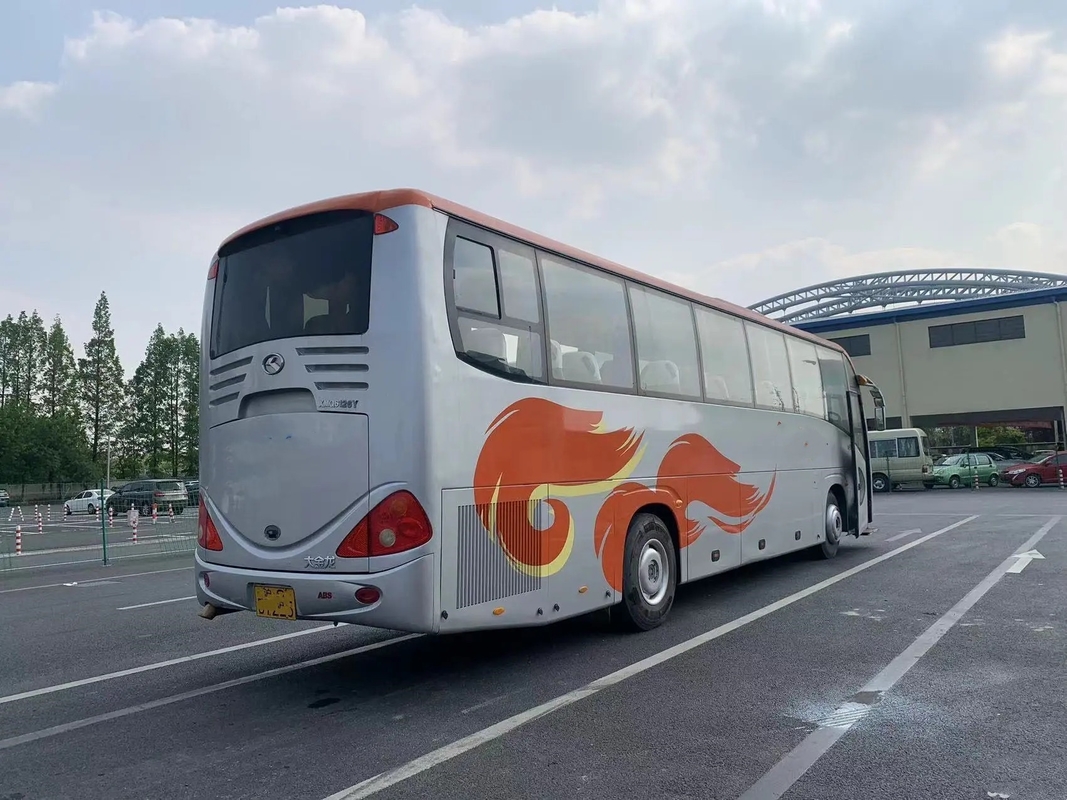 Coach Second Hand EURO III 55 Seats Sealing Window Enam Silinder Mesin Yuchai Menggunakan Kinglong Bus XMQ6126