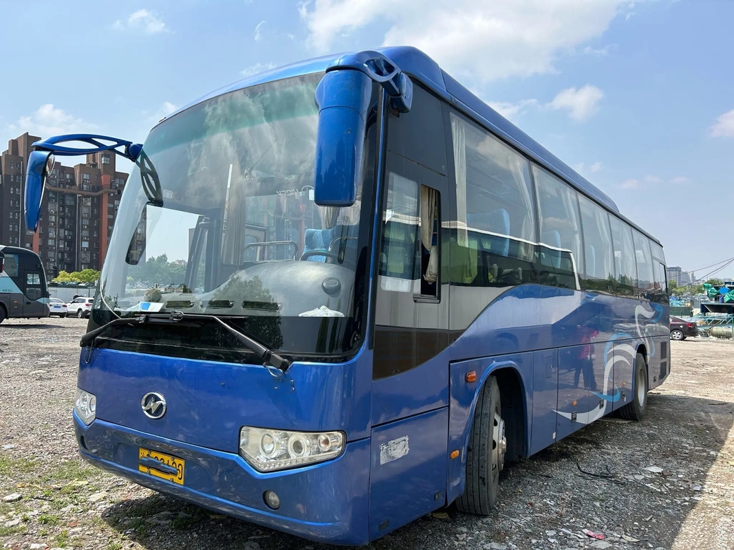 Pintu Tengah Bus Bekas 47 Kursi 80% Mesin Yuchai LHD / RHD Baru 11 Meter Bus Higer Bekas KLQ6119