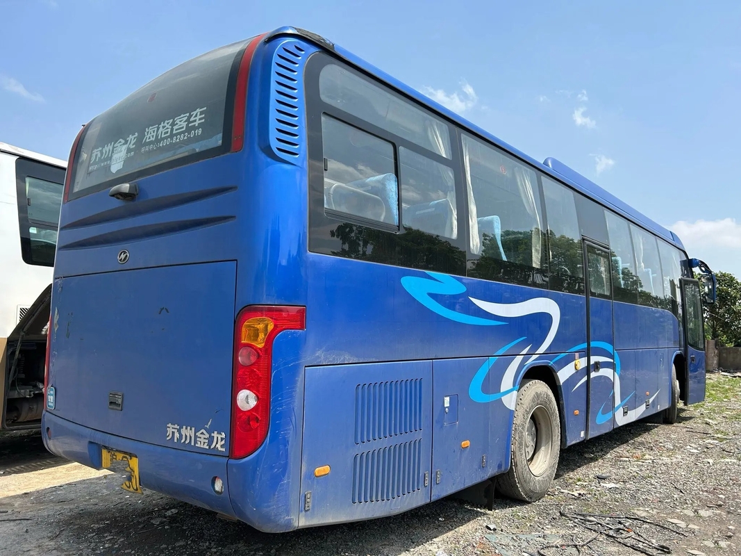 Pintu Tengah Bus Bekas 47 Kursi 80% Mesin Yuchai LHD / RHD Baru 11 Meter Bus Higer Bekas KLQ6119