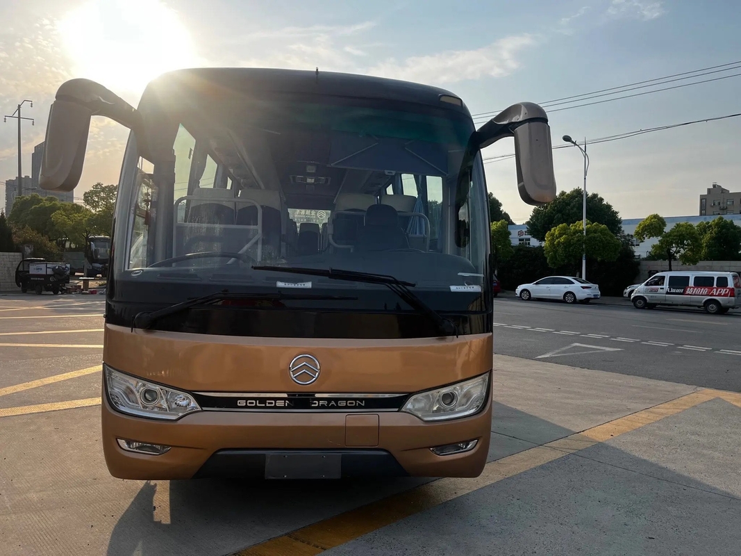 Transmisi Manual Bus Kota Bekas 8 Meter 34 Seats Sealing Window Air Conditioner Golden Dragon XML6827