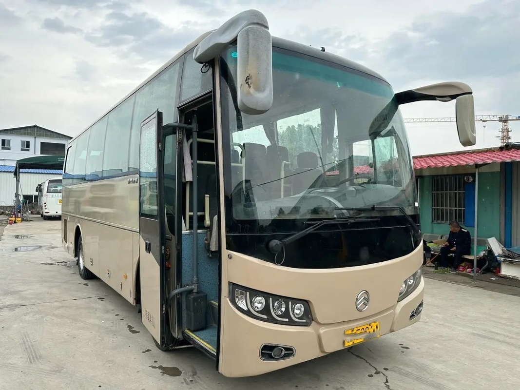 Pelatih Rv Bekas Golden Dragon XML6897 EURO IV 41 Kursi Drive Tangan Kiri Kompartemen Bagasi Mesin Yuchai