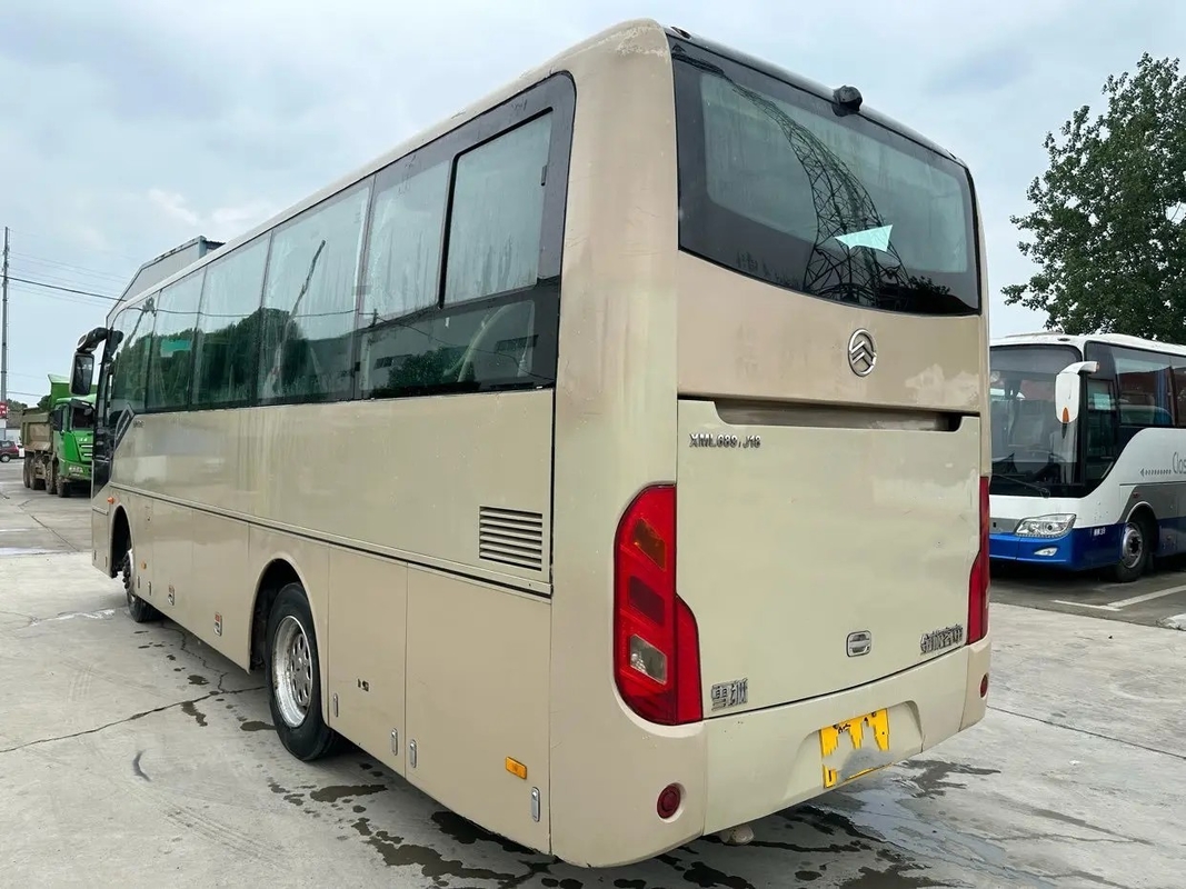Pelatih Rv Bekas Golden Dragon XML6897 EURO IV 41 Kursi Drive Tangan Kiri Kompartemen Bagasi Mesin Yuchai
