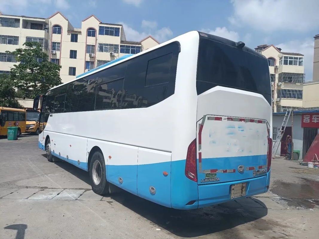 Mesin Depan Bus Gereja Bekas 6 Silinder 220hp Pegas Daun 45 Kursi Dengan Pendingin Udara Zhongtong LCK6108D