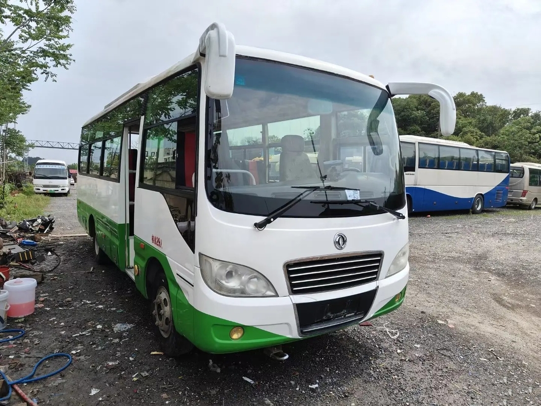 Bus Perjalanan Bekas 2016 Tahun 4 Silinder Mesin Yuchai 130hp 29 Kursi Satu Pintu LHD / RHD 2nd Hand Dongfeng EQ6731