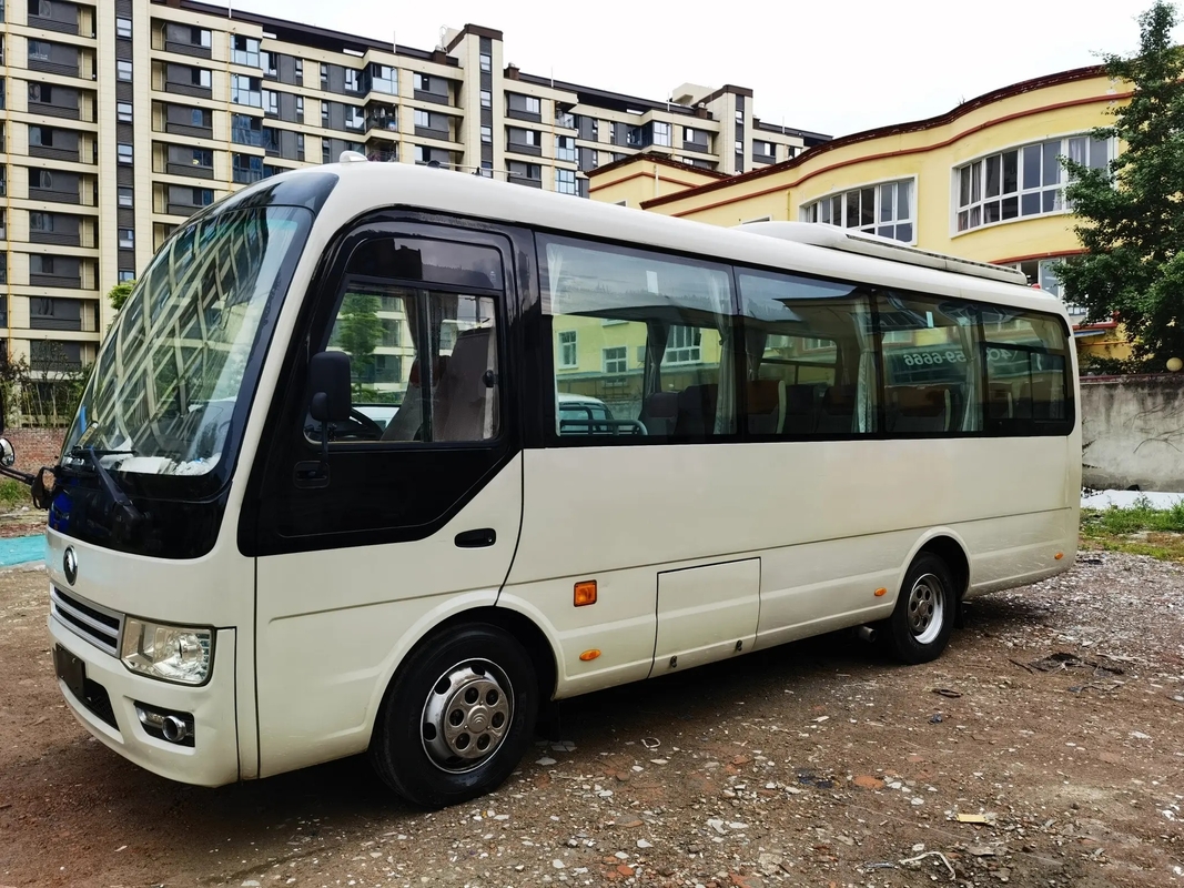 Digunakan 16 Seater Minibus Mesin Depan Tahun 2016 19 Kursi Sliding Window LHD / RHD 2nd Hand Yutong Bus ZK6729D