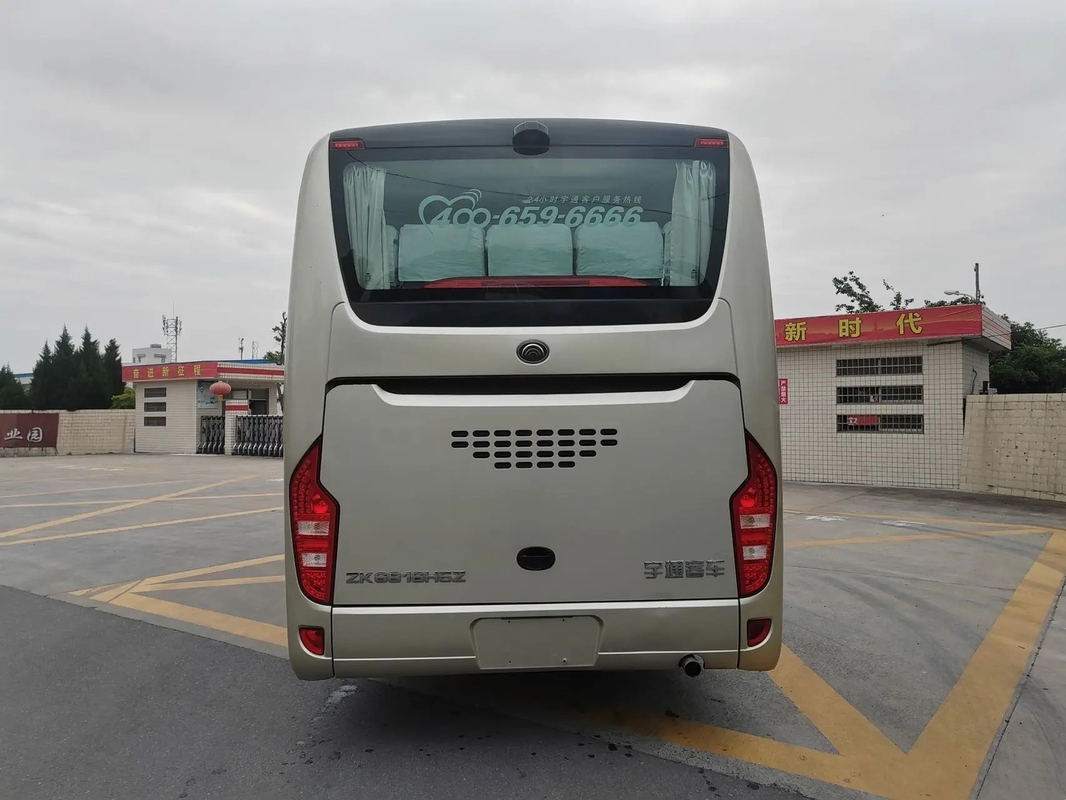 Pelatih Penumpang Bekas 8 Meter Transmisi Manual Young Tong Bus ZK6816 Mesin Langka 32 Kursi AC