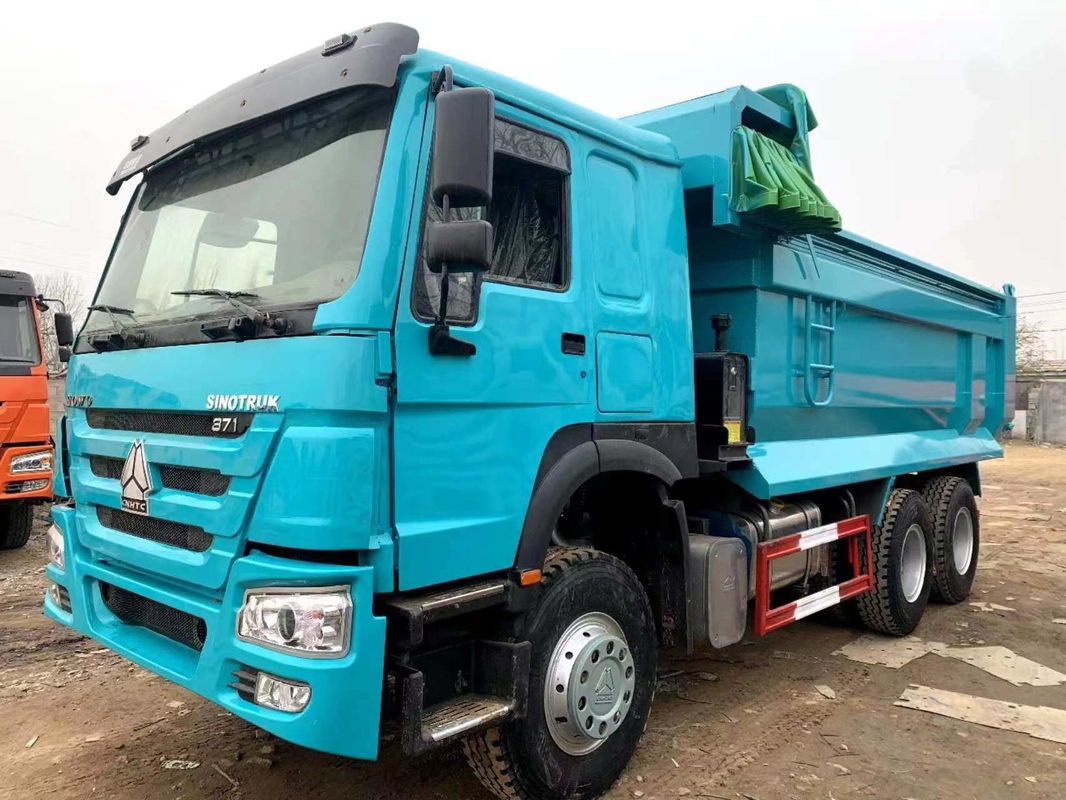 Truk Tugas Berat Bekas Warna Khusus 6×4 Mode Berkendara Tangan Kiri/ Kanan 13 Ton Beban Berat Transportasi Tambang