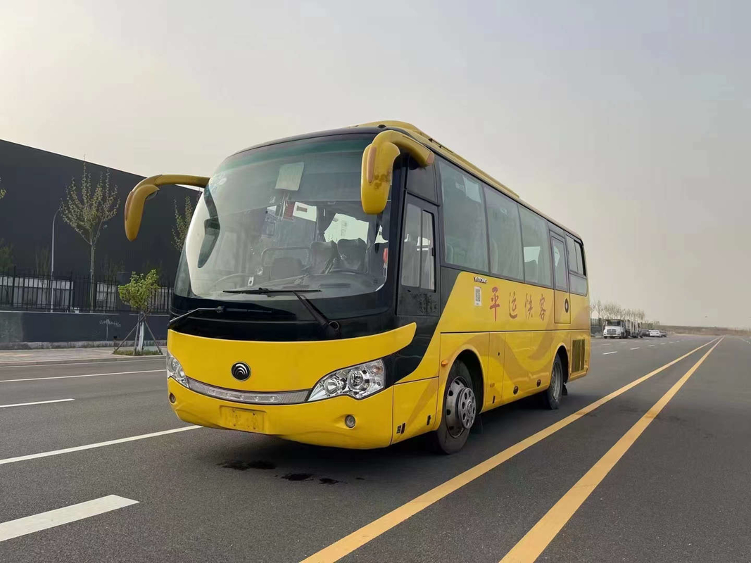 Pelatih Motor Bekas 35 Kursi 2015 Tahun Pintu Penumpang Singl Transportasi Jarak Jauh Bus Youngtong Bekas ZK 6808