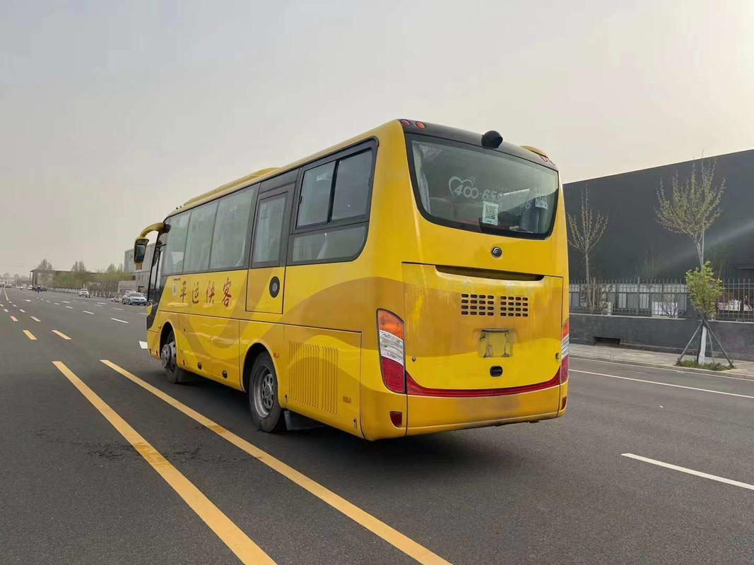 Pelatih Motor Bekas 35 Kursi 2015 Tahun Pintu Penumpang Singl Transportasi Jarak Jauh Bus Youngtong Bekas ZK 6808