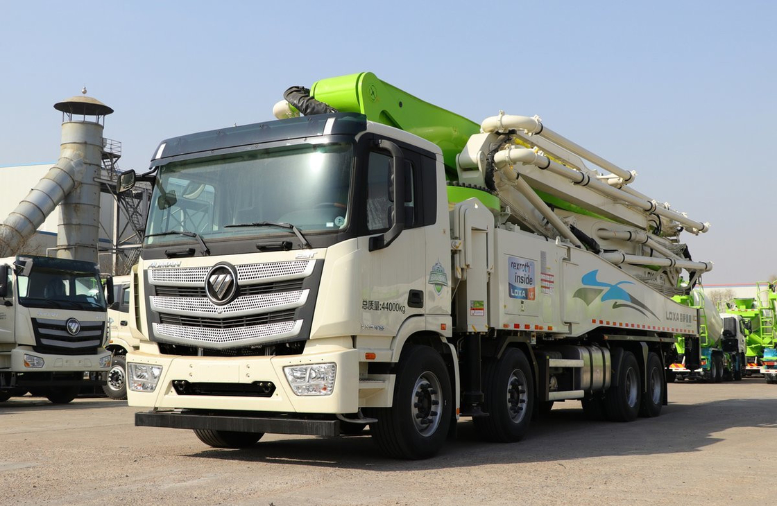 Pump Truck 56 Meter Panjang Pipa 6×4 Dirve Mode Foton Beton Pump Truck