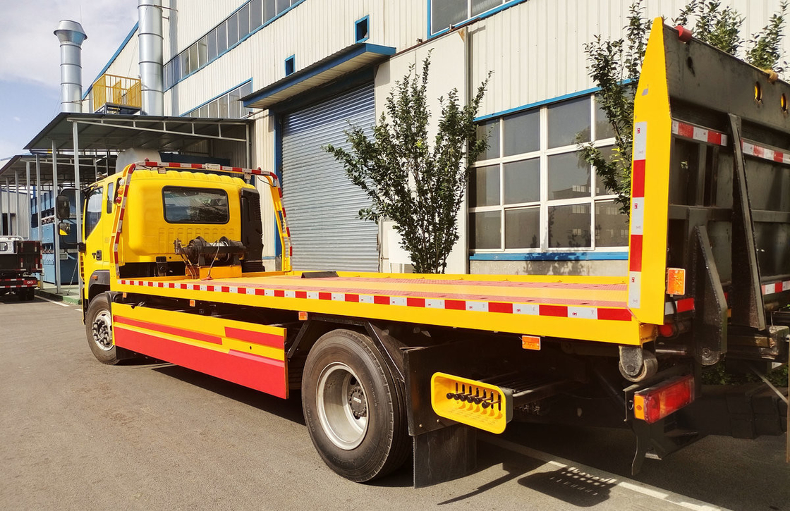 Truk kerja bekas 4×2 Drive Mode 230hp Foton Wrecker Truk Atap datar