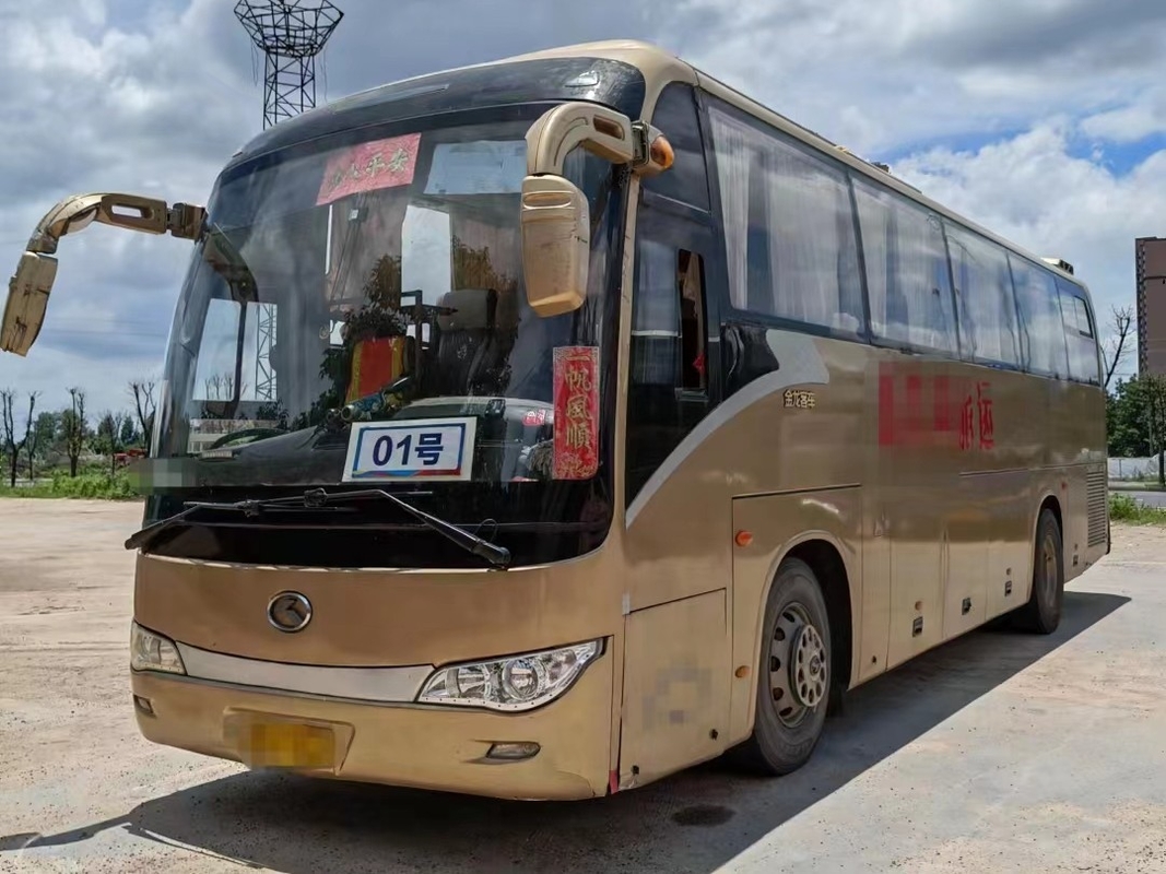 Bus tangan kedua 49 kursi Bus Kinglong bekas XMQ6117 Yuchai Mesin 240hp EURO 3