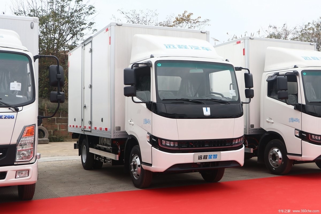 Kendaraan Energi Baru 2023 Geely Farizon Van Truck Kabin Tunggal 1,5 Ton Pemuatan