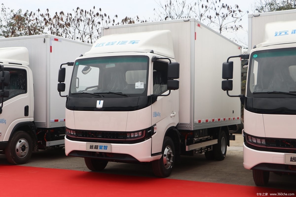 Kendaraan Energi Baru 2023 Geely Farizon Van Truck Kabin Tunggal 1,5 Ton Pemuatan