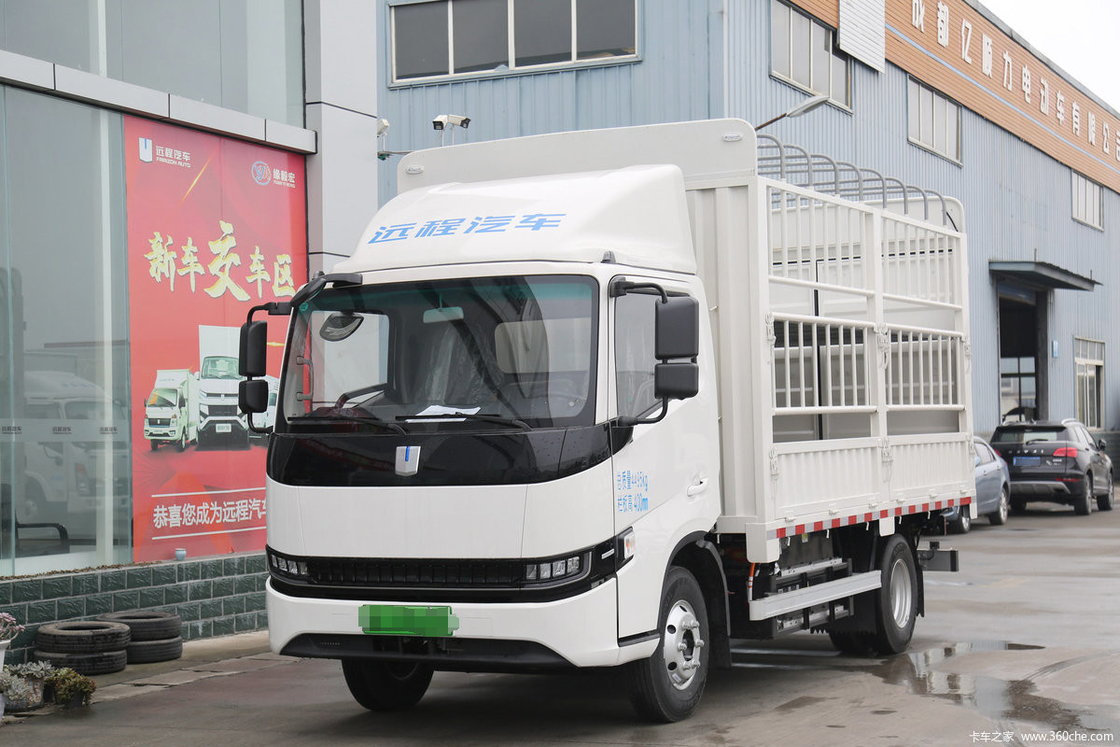Truk Listrik Murni Geely 4*2 Drive Mode Truk Ringan 1,2 Ton Ban Belakang Doule