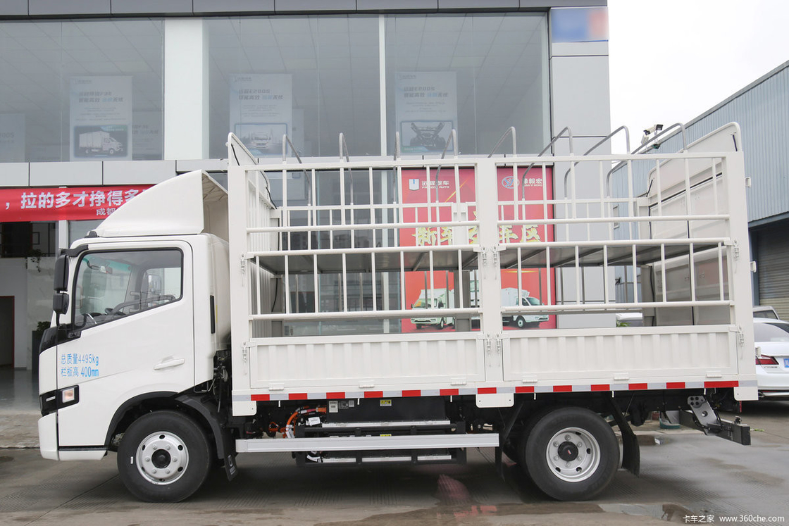 Truk Listrik Murni Geely 4*2 Drive Mode Truk Ringan 1,2 Ton Ban Belakang Doule