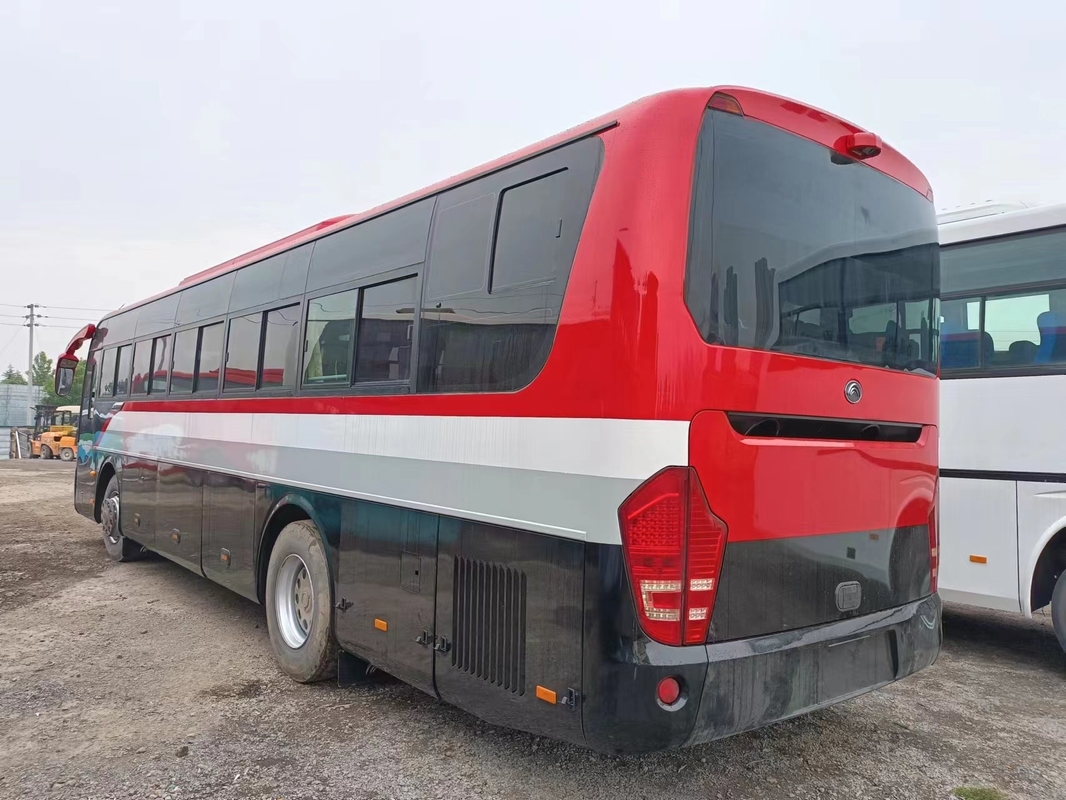 12 Meter Panjang 55 Kursi Bus Bus bekas Yutong ZK 6127 Dua Kaca Depan LHD / RHD