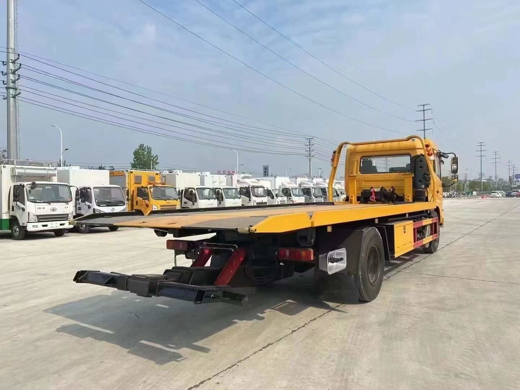 Max Menarik 10 Ton Isuzu Menarik Truk Wrecker 6,5 Meter Panjang Lhd / Rhd