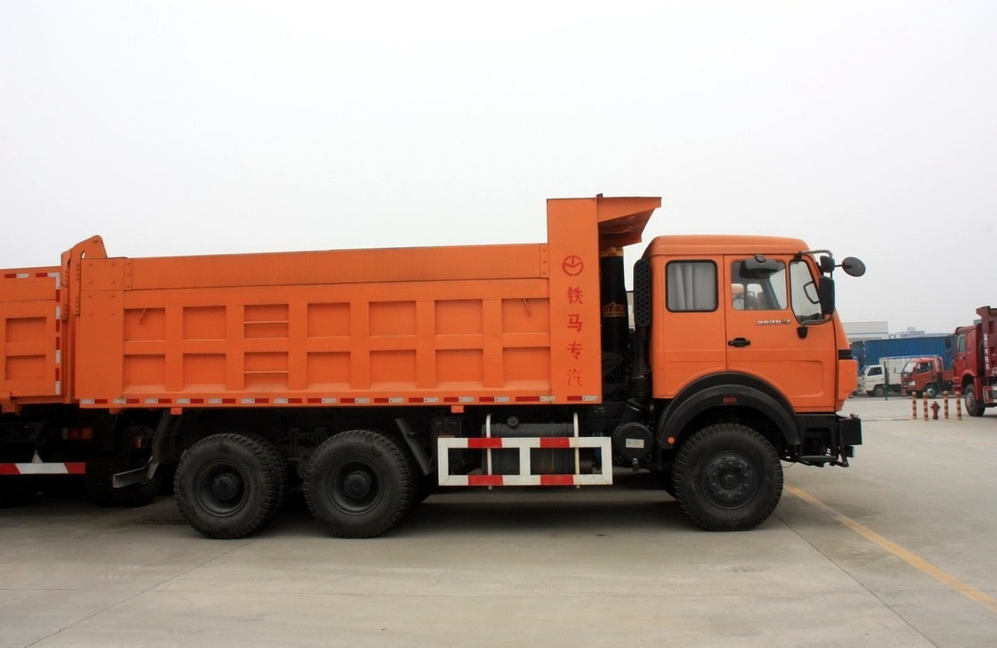 Beiben 6x4 Tipper Digunakan Truk Dump Euro 3 Weichai Mesin 290 Hp Mining Penggunaan
