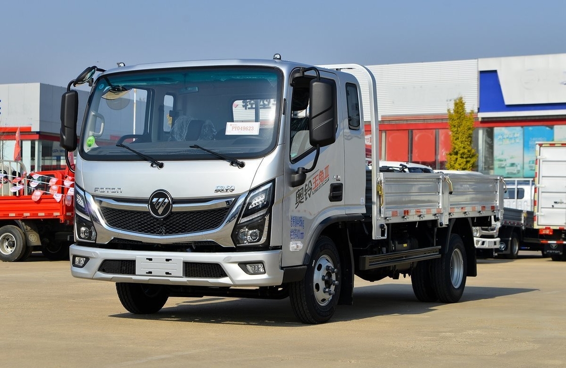 Foton Light Truck Truk komersial bekas 4*2 Drive Mode 158hp AMT Diesel