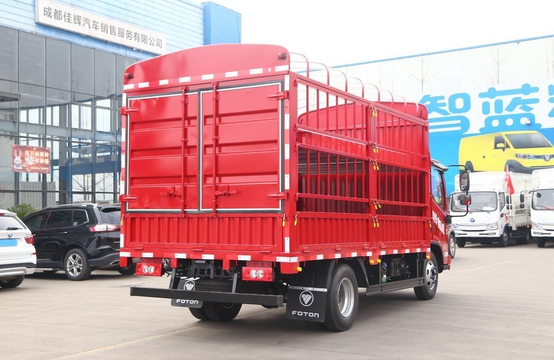 Foton Fence Box 151 Hp bekas truk ringan EURO 3 atap datar 6 ban pengemudi tangan kiri