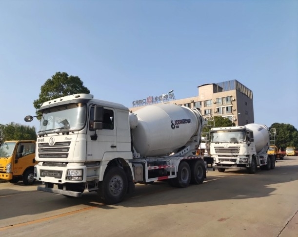 baru dan bekas semen truk dipasang beton mixer pompa 16cbm truk untuk dijual