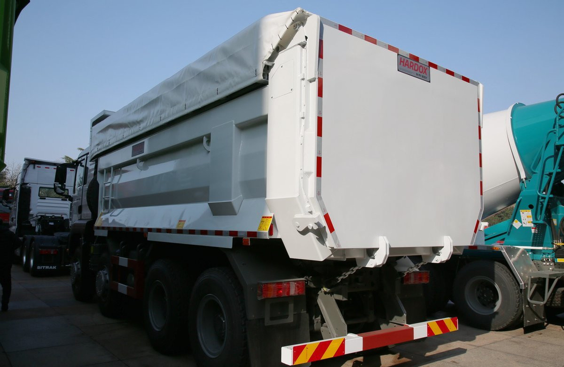Sino Truck Dump Truck Tipper Baru SITRAK 5,8 Meter Kotak 400hp Euro 5 Manual 12 Gear