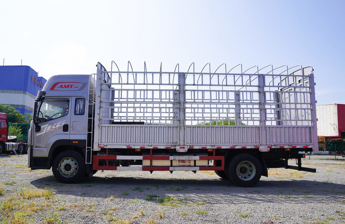Truk Kargo Ringan Digunakan Fast Gearbox AMT 4*2 Drive Mode Fence Box High Roof Cab