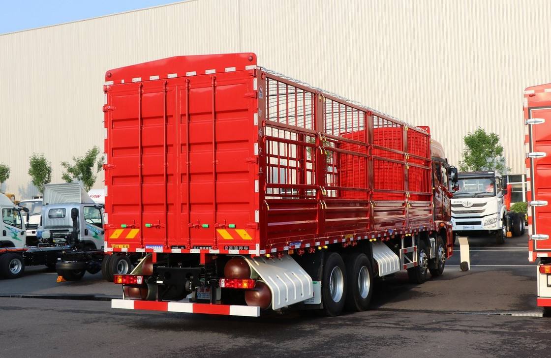 Truk kargo bekas untuk dijual di Cina Jiefang CNG 460hp Heavy Duty Single and Half Cab