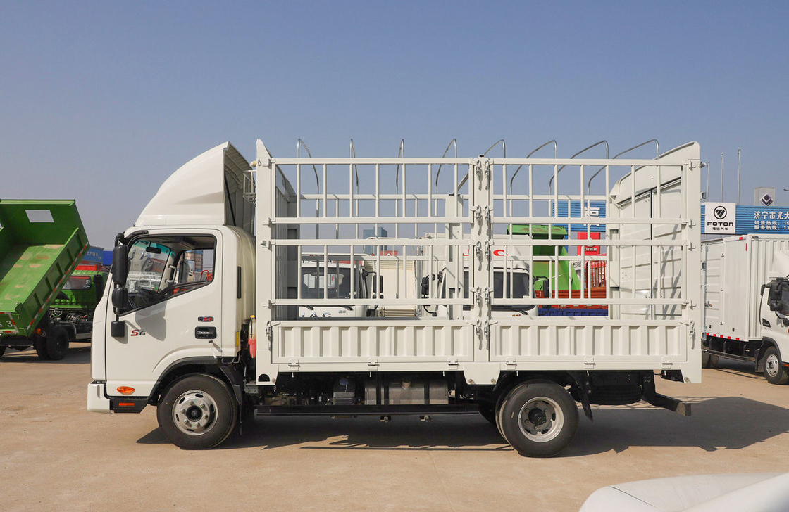 Truk kargo bekas dari Cina JAC S6 Model 4 * 2 Truk ringan Cummins Mesin 160hp