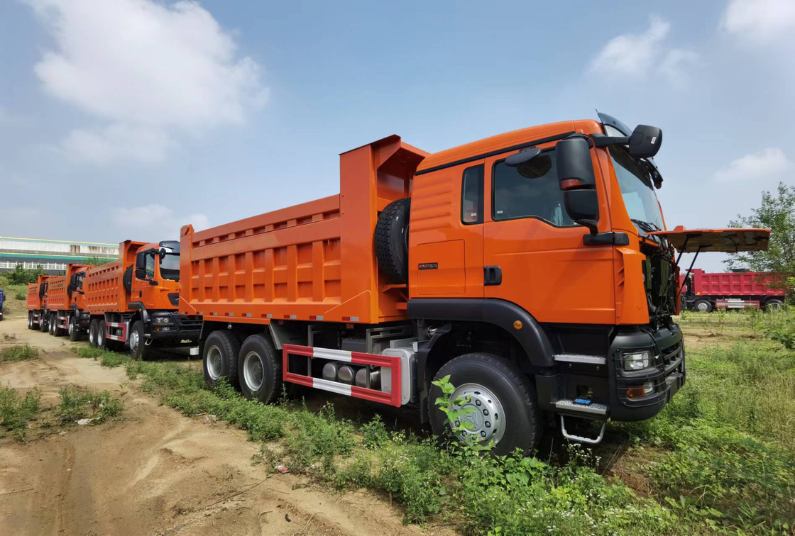 Howo Truck Euro 5 Howo 6*4 TX 336hp Baru Bagian Depan Hidraulik Angkat 10 ban