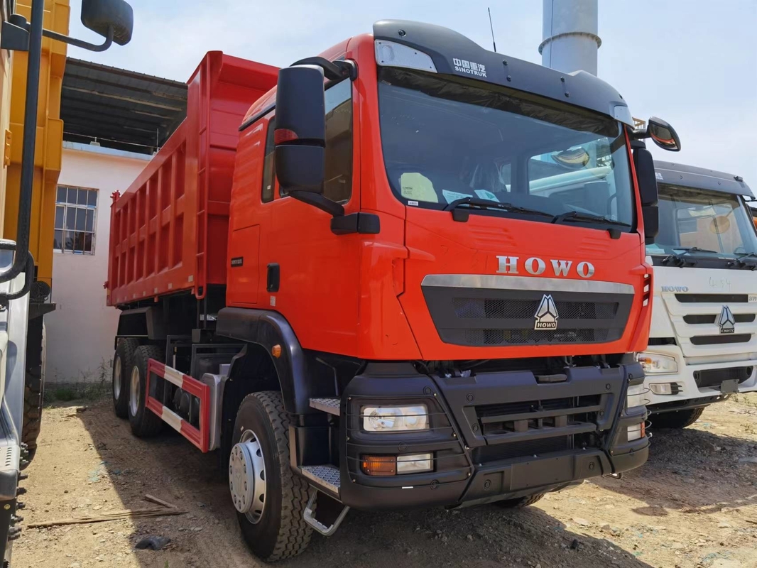 Howo Truck Euro 5 Howo 6*4 TX 336hp Baru Bagian Depan Hidraulik Angkat 10 ban