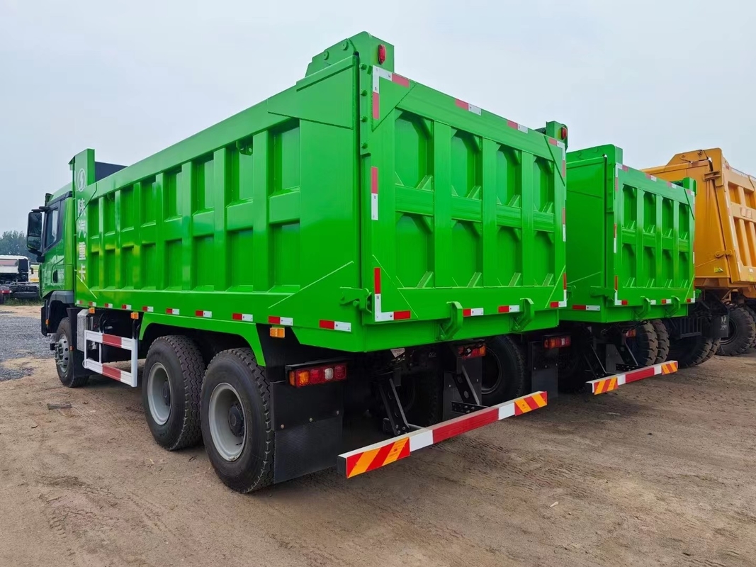 Truk Tipper 40t Bekas Shacman 6×4 X3000 Dumper Heavy Duty 375hp Weichai 2021 Tahun