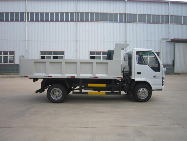 Truk Tipper 3t bekas ISUZU 4*2 Small Dumper Euro 4 Multi Leaf Springs 5 Speed Gear