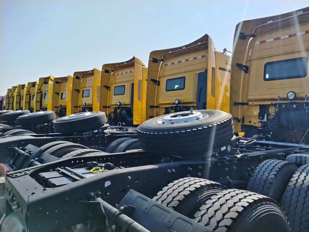 Truk Traktor Baru 6*4 Foton GTL Kuda 510hp Warna Kuning 10 Ban Otomatis 2021 Tahun