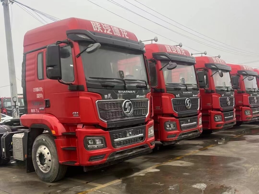 Shacman Truk Traktor Kepala M3000 6*4 Weichai 430hp 2021 Tahun Single And Half Cab