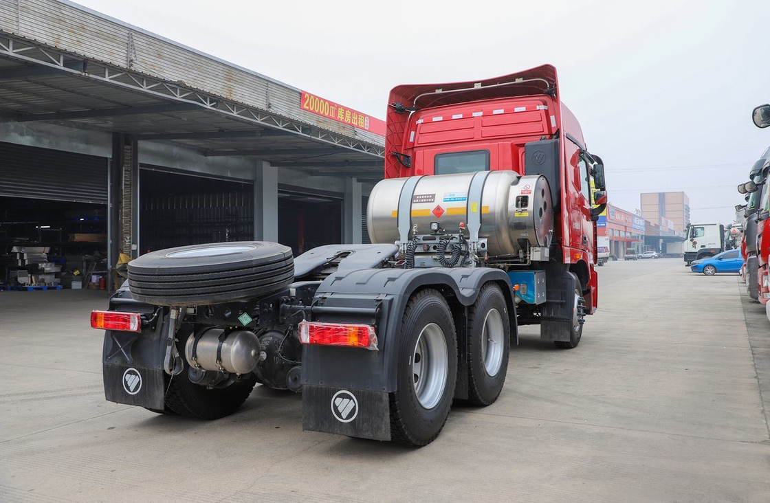 Traktor Truk Digunakan 6*4 Foton GTL Horse Head LNG Cummins Mesin 500hp Fast Gearbox