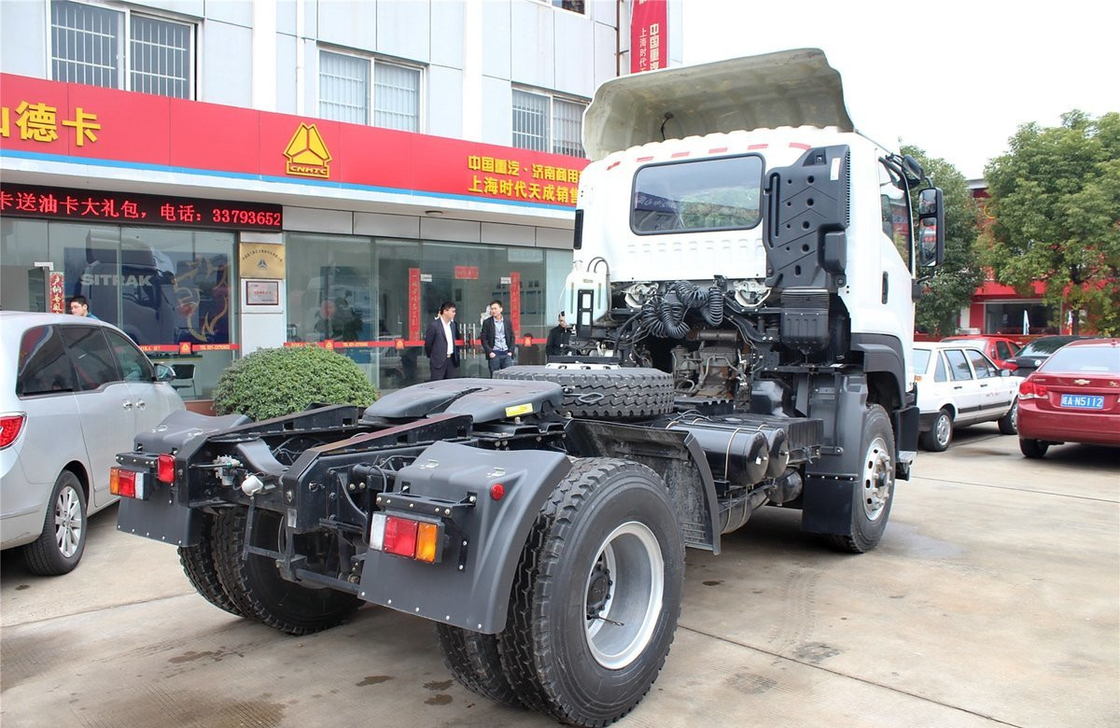 4x2 Traktor Truk Single Deff ISUZU Mover Deisel Mesin 350hp Euro 4 Emission Singe Dan Half Cab