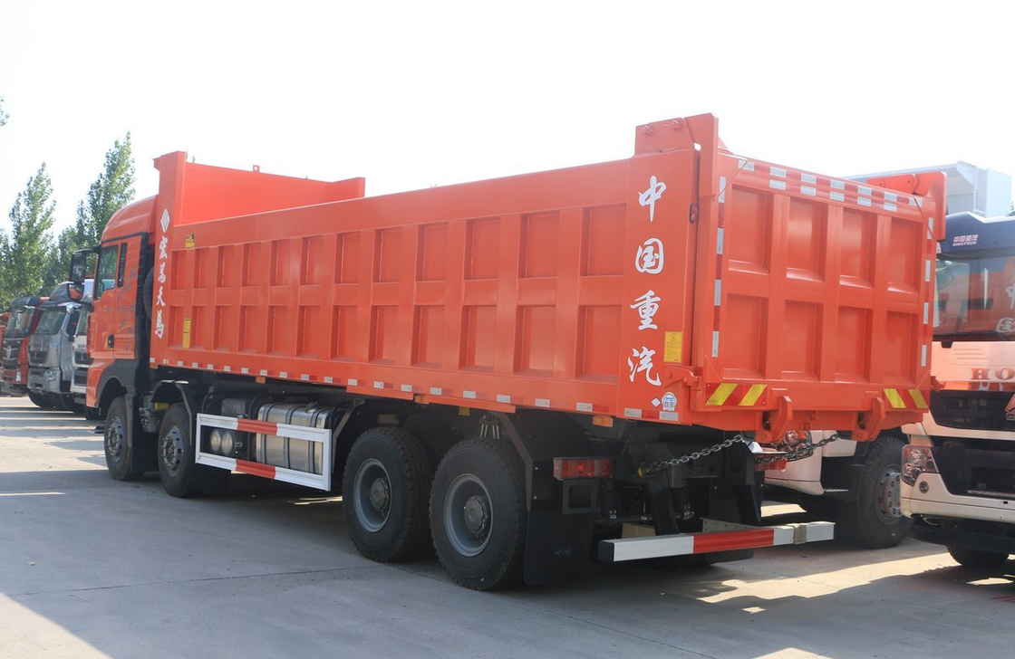 Sinotruk Uk Truk Tipper bekas 8×4 Sitrak G7H Heavy Duty 12.5L Displacement Single Sleeper
