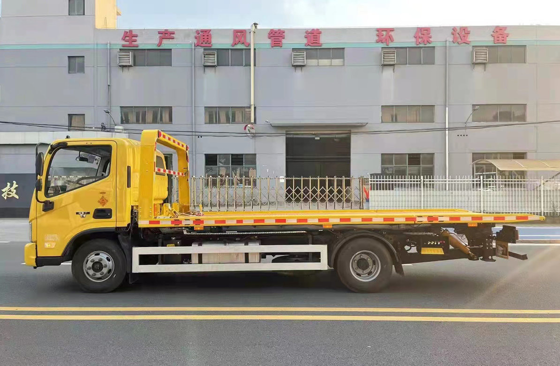Truk Wrecker Baru Foton 4 * 2 Truk Tarik 3800mm Wheelbase 3 Ton Kapasitas Pemuatan