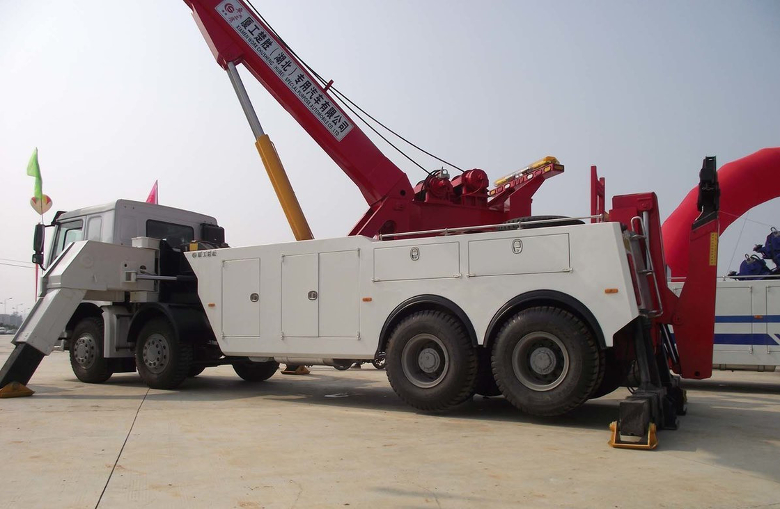 Truk Tarik Merek Cina Sinotruck Howo 8*4 Satu - ke - Satu Truk Tarik 6-12 Ton Emisi Euro 3
