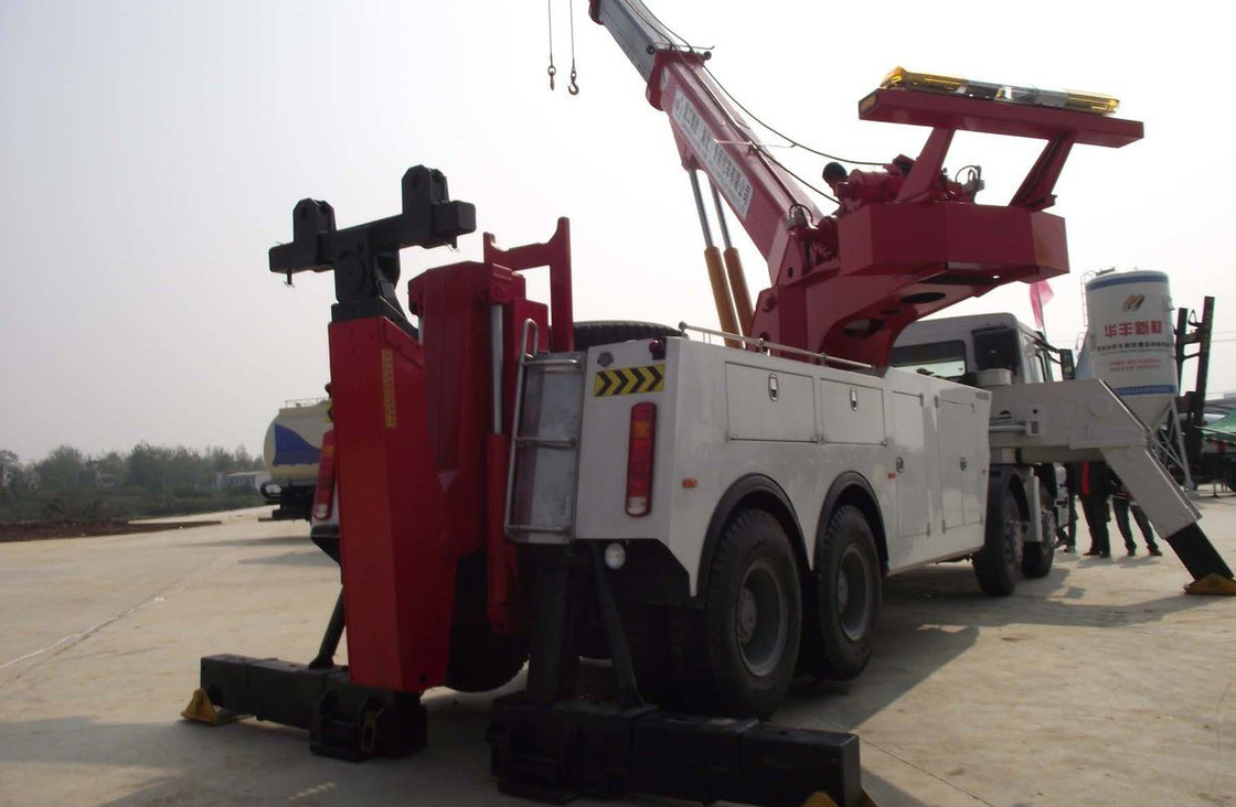 Truk Tarik Merek Cina Sinotruck Howo 8*4 Satu - ke - Satu Truk Tarik 6-12 Ton Emisi Euro 3