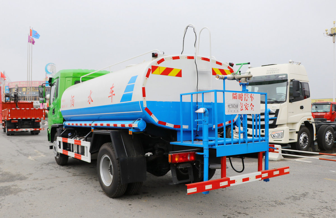 Tangki Air Truk 10000 liter Single Axle 4×2 Drive Mode Dayun Sprinkler Mesin Yuchai
