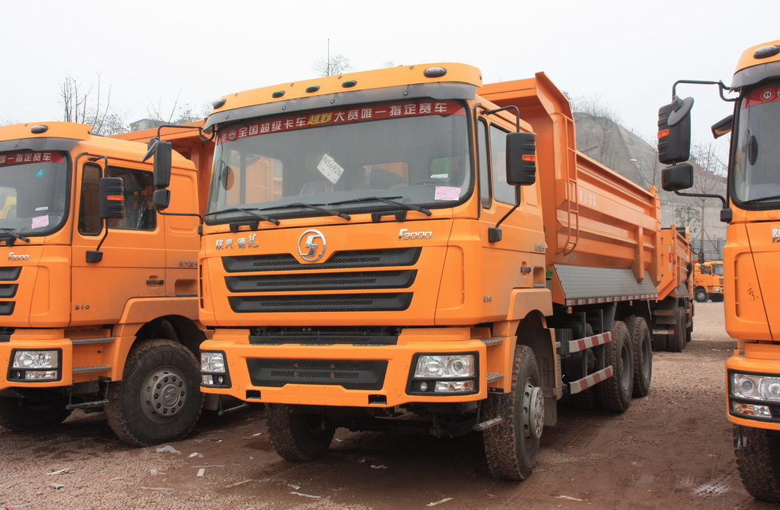 Dump Truck 6*4 Shacman F3000 Eruo 3 310hp Weichai U-Shaped Box Loading 30 Ton LHD&RHD