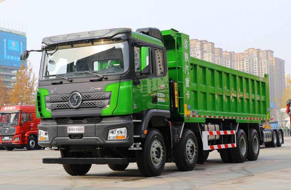 Dijual Truk Dump Kuat 460hp Shacman X3000 12 Roda Pengangkutan Limbah Konstruksi