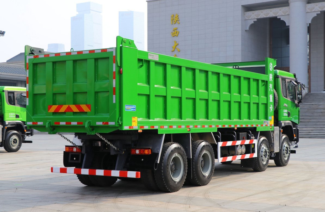 Dijual Truk Dump Kuat 460hp Shacman X3000 12 Roda Pengangkutan Limbah Konstruksi
