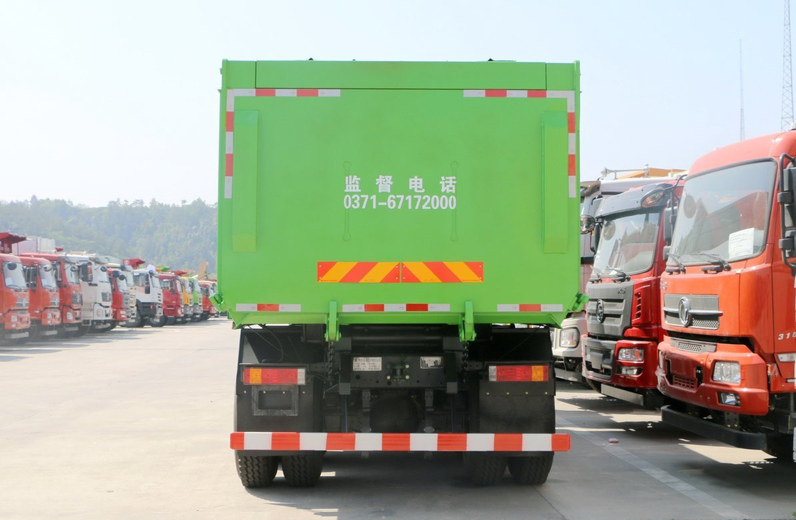 6*4 Dump Truck 30 Ton Bahan Bakar Energi Baru LNG Shacman F3000 Single Sleeper 10 Roda 380hp