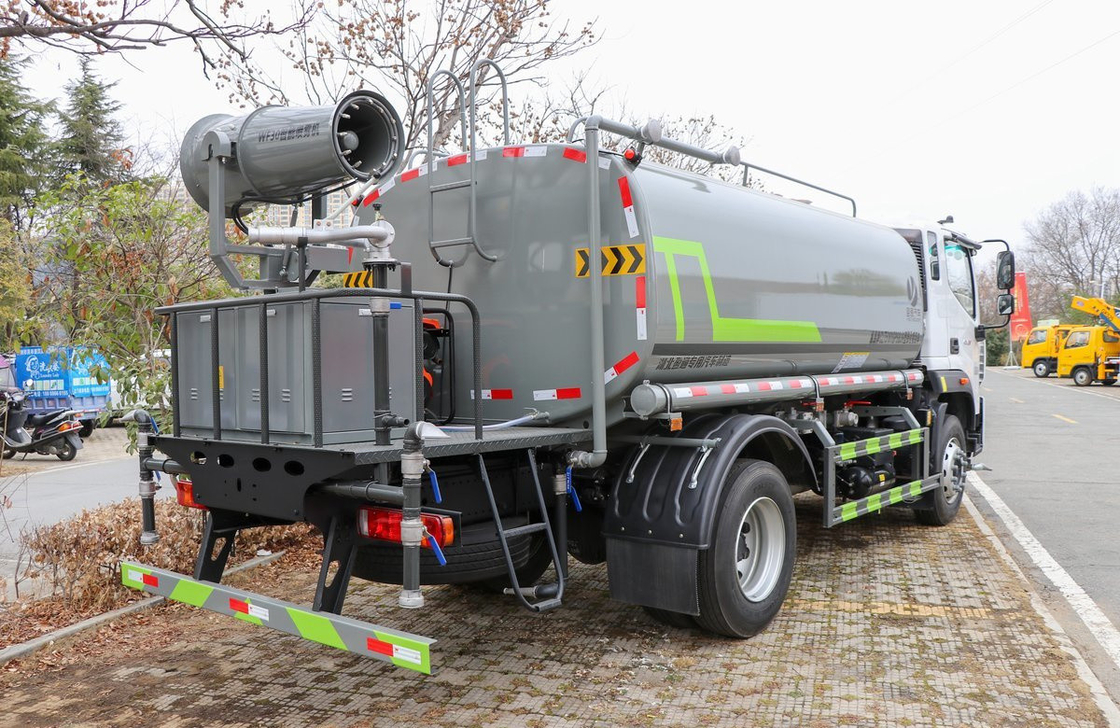 4x2 Water Sprinkler Truck Single And Half Cab Merek Cina Foton 11,5m3 Kapasitas Tanker